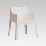 Image of Coco Stackable Outdoor Chair - Linen