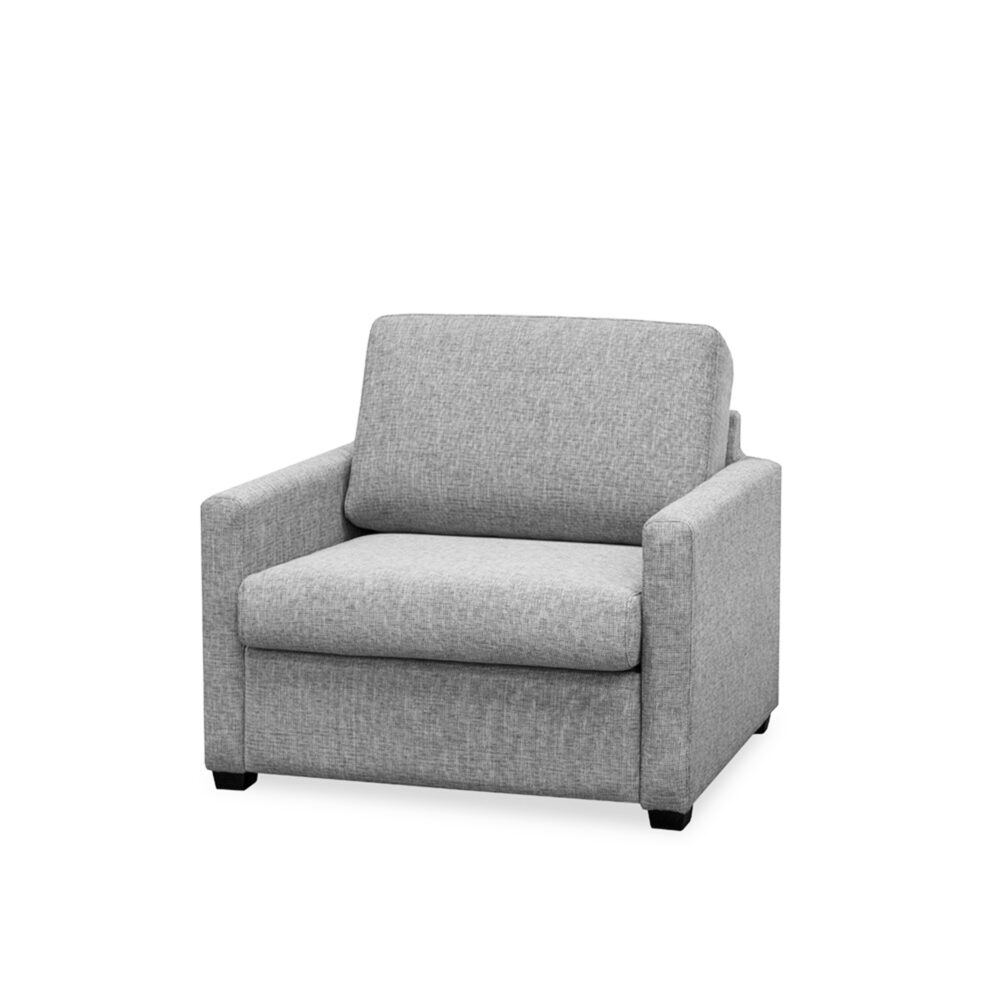 Image of Starcream Single Sofa Bed - Storm