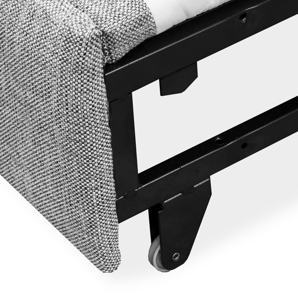 Image of Starcream Single Sofa Bed - Storm