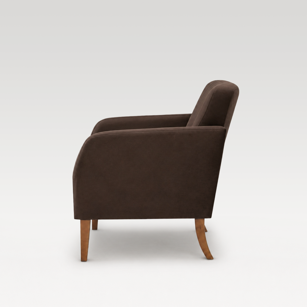 Image of Makers Batten Chair - Chocolate