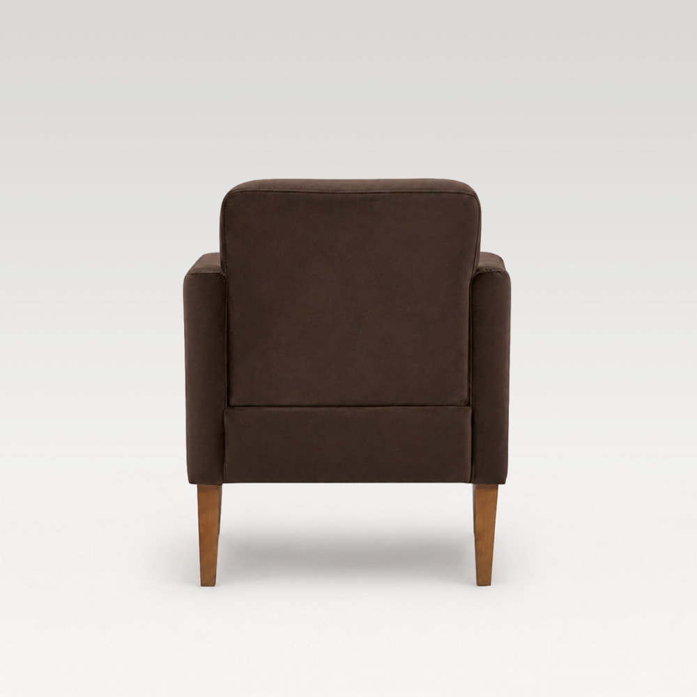 Image of Makers Batten Chair - Chocolate