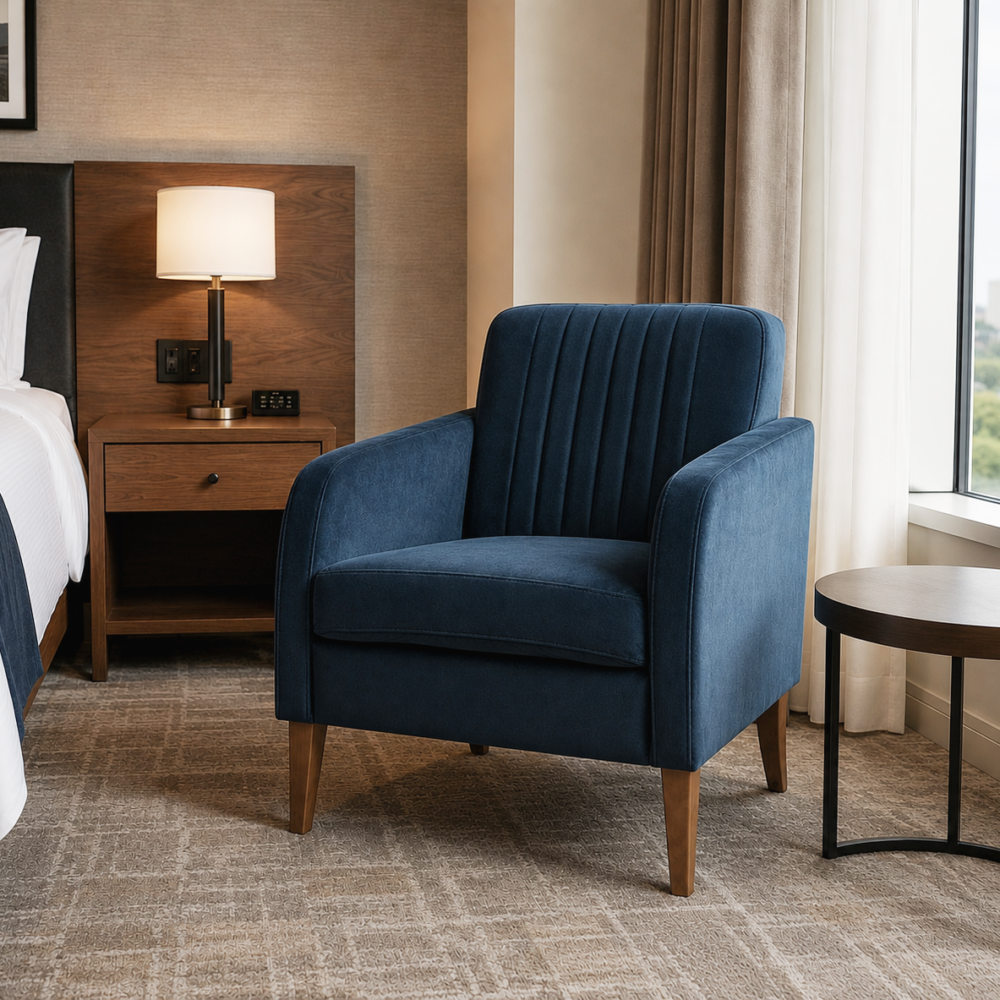 Image of Makers Batten Chair - Navy