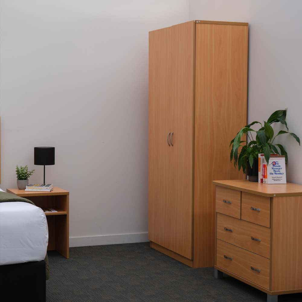 Image of Bristol 4 Drawer Cabinet - Tawa