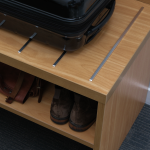Image of Bristol Luggage Rack - Dark Oak