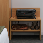 Image of Bristol Luggage Rack - Dark Oak