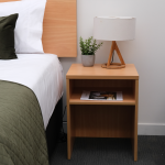 Image of Bristol Odyssey Bedside Table - Nordic Maple