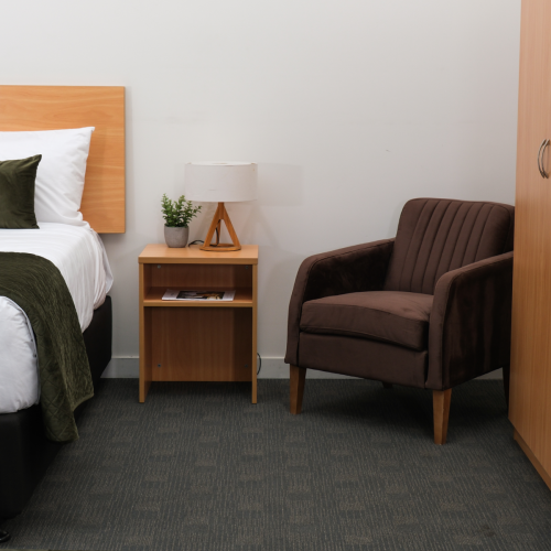 Bristol Odyssey Bedside Table - Atlantic Oak