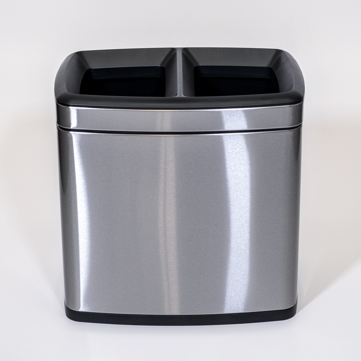 Stainless Steel Open Top Recycle Rubbish Bin 6L Vendella