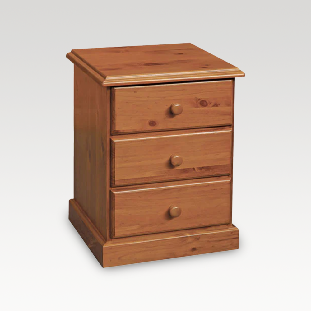 Image of Jessica Bedside Cabinet - 3 Drawers