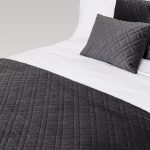 Image of DreamGreen Verve Quilted Coverlet - Pewter