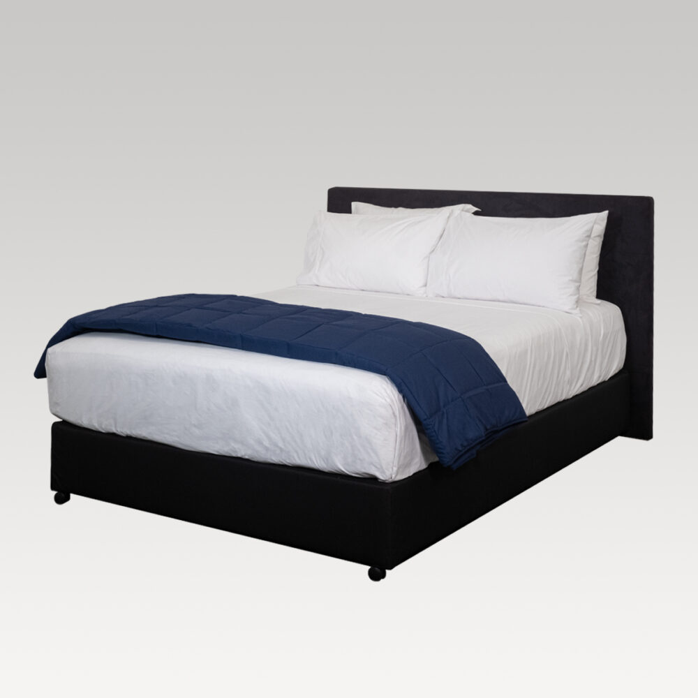 Image of Weavers Premium Continental Blanket Navy