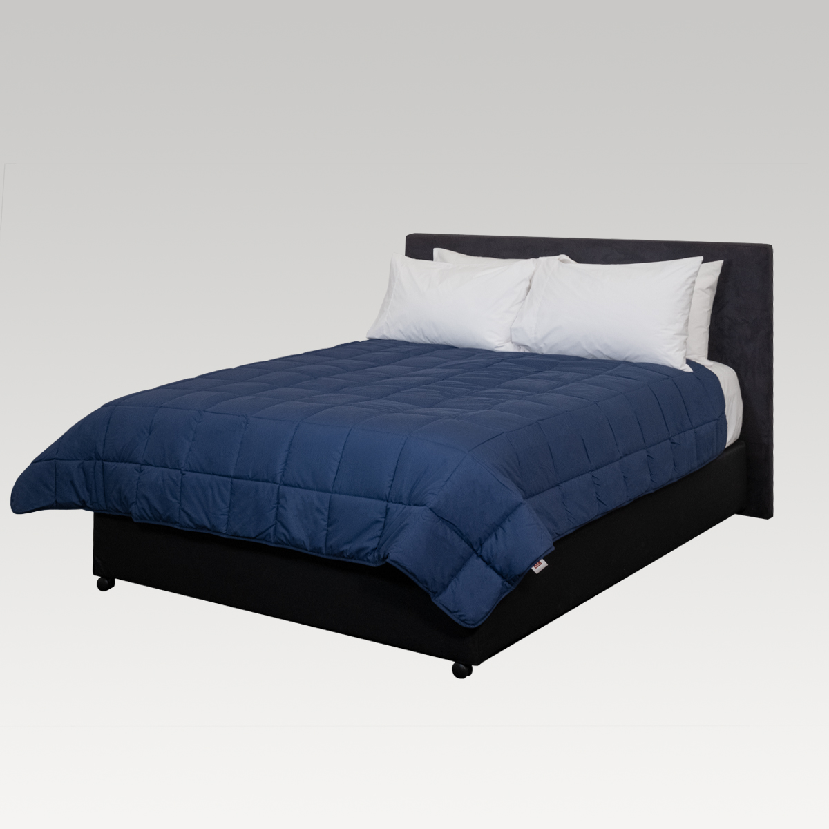 Image of Weavers Premium Continental Blanket Navy