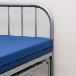 Image of Makers Foam Mattress with Waterproof & Fire Retardant Cover - Blue