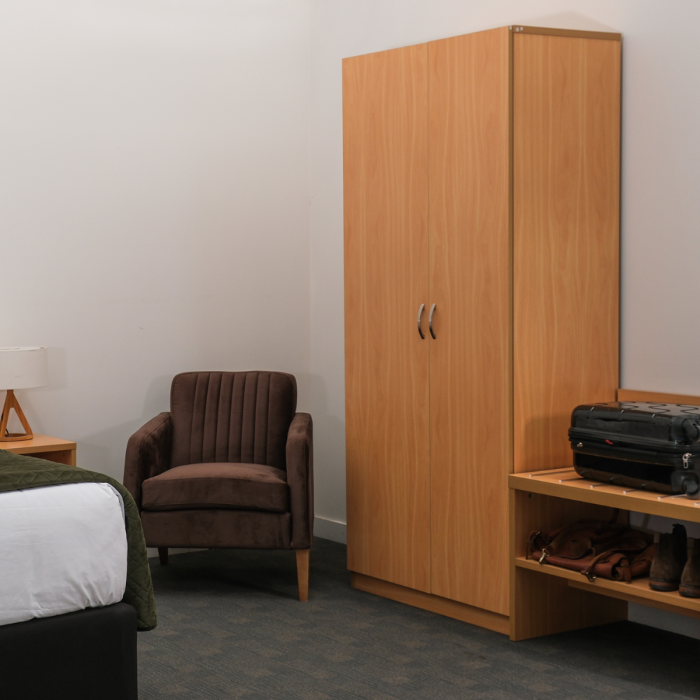 Image of Bristol Wardrobe - Dark Oak (3 Boxes)