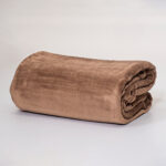Image of DreamTicket Coral Fleece Blanket - Hazelnut