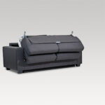 Image of Makers Sofa Bed - Double Charcoal Fabric