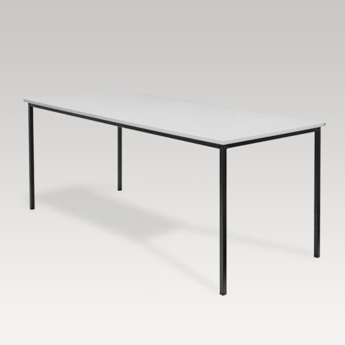 Canteen Table Steel Frame - White