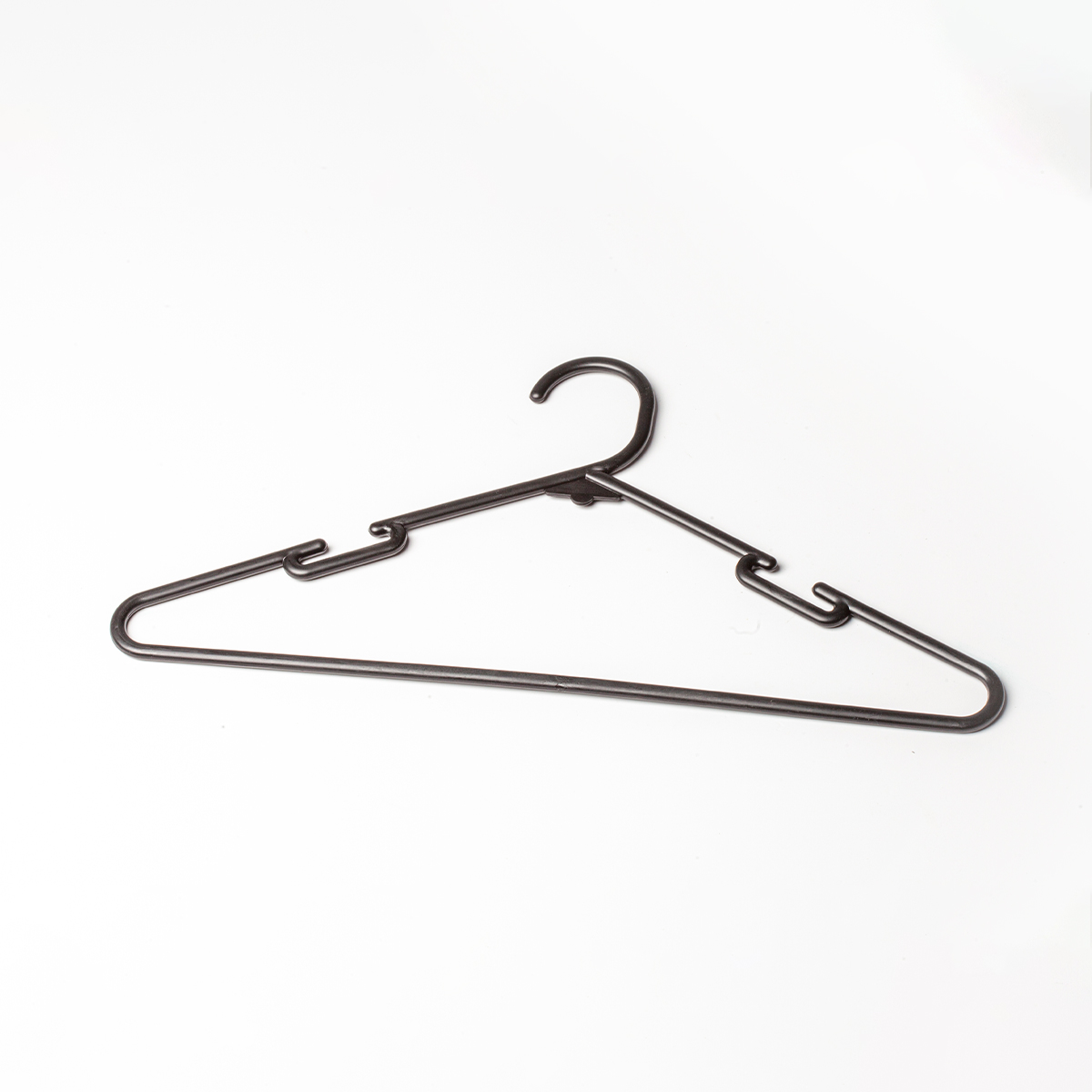 Plastic Coat Hanger Black 12 Pack Vendella Specialists in