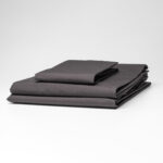 Image of Weavers 160TC Essential Sheeting Flat - Charcoal