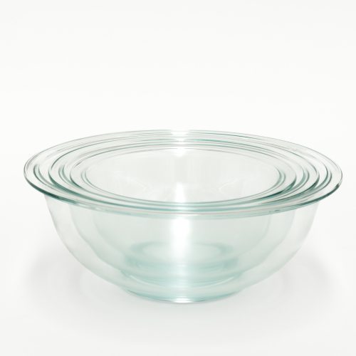 Pyrex Glass Mixing Bowls - 3 Piece