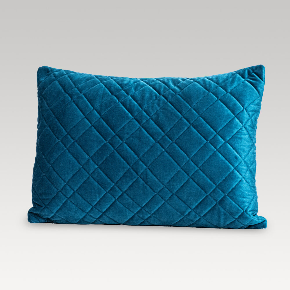 Image of DreamGreen Verve Velvet Quilted Cushion Covers - Oblong