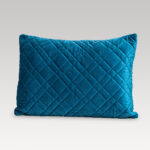 Image of DreamGreen Verve Velvet Quilted Cushion Covers - Oblong