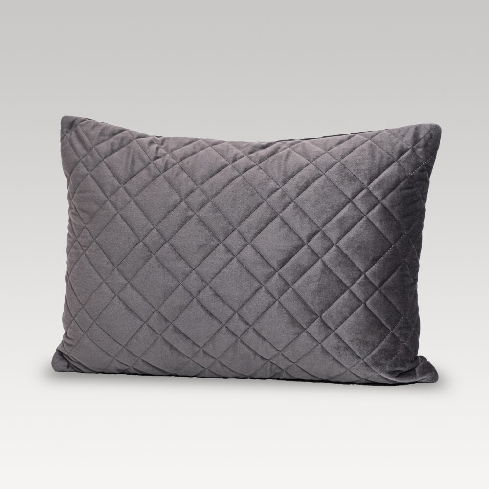 Image of DreamGreen Verve Velvet Quilted Cushion Covers - Oblong