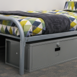 Image of Makers Store-it  2 Door Underbed Locker - Grey