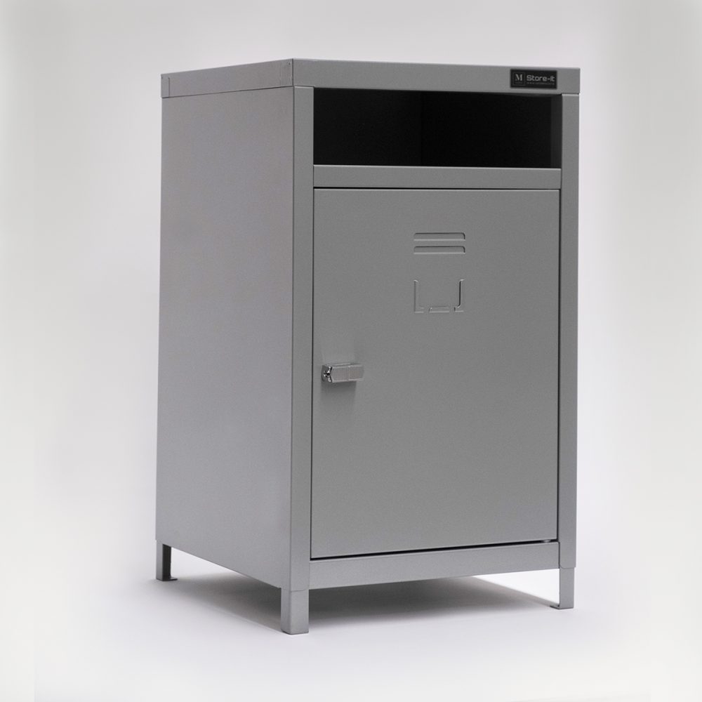 Image of Makers Store-It Bedside Cabinet Grey