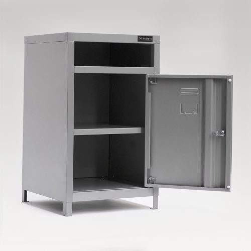 Makers Store-It Bedside Cabinet Grey