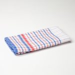Image of Tea Towel #10 - Red/Blue