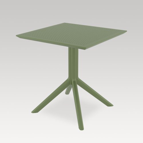 Sky Table 70 x 70cm - Olive Green