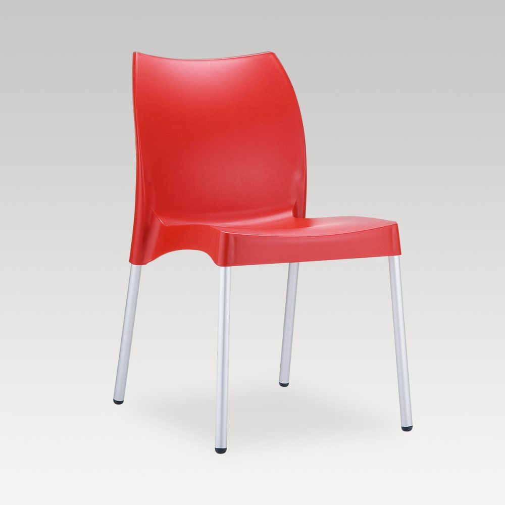 Vita Chair Red Vendella Specialists in Hospitality Products