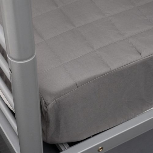 DreamGreen Quilted Mattress Protector Fitted - Charcoal