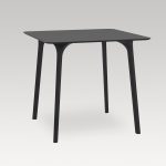 Image of Maya Compact Table 80 x 80cm - Black