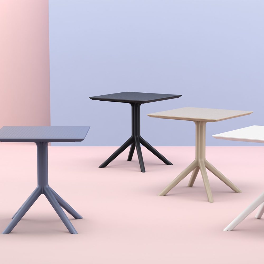 Image of Sky Table 70 x 70cm - Black
