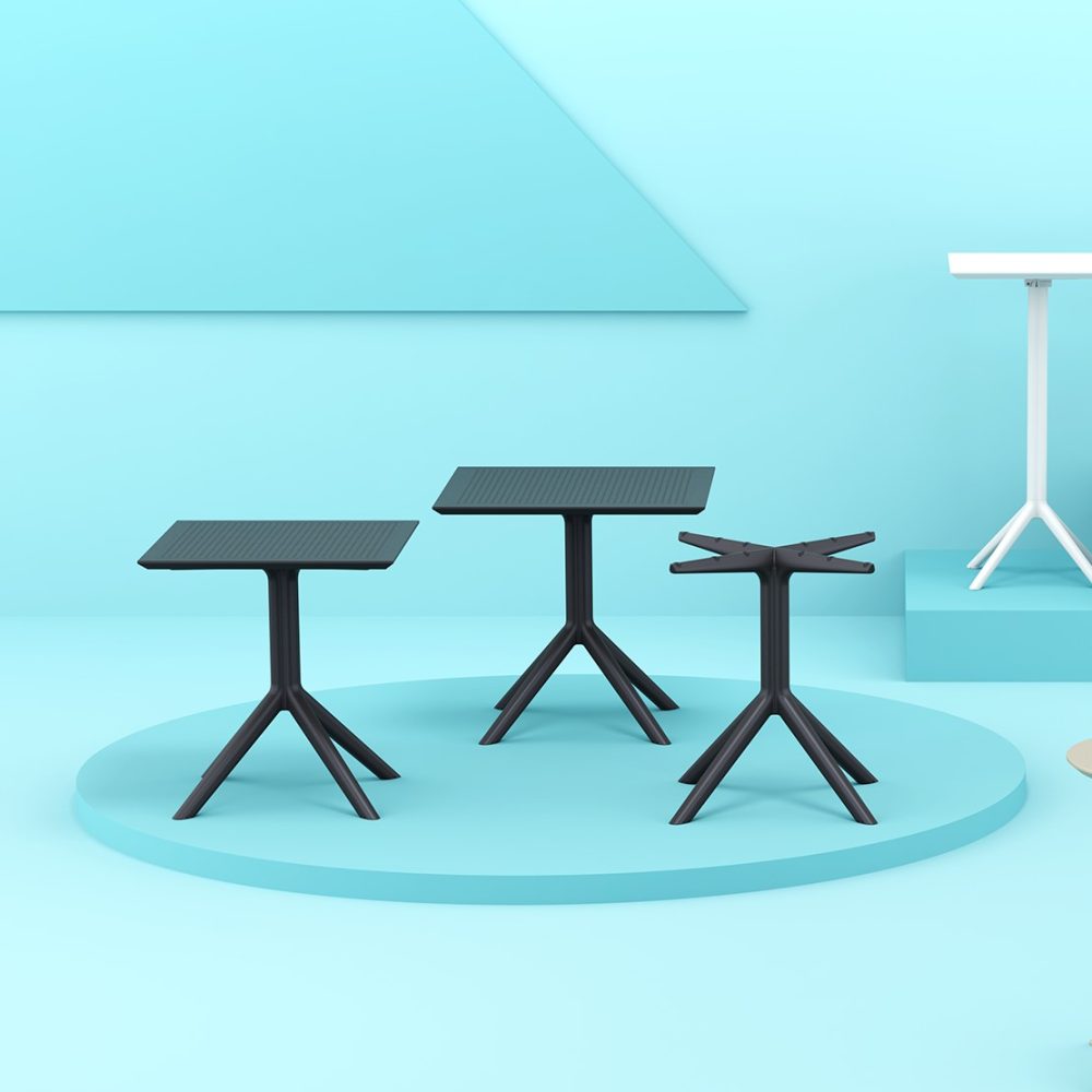 Image of Sky Table 70 x 70cm - Black
