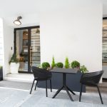 Image of Sky Table 70 x 70cm - Black