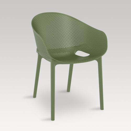 Sky Pro Armchair - Olive Green