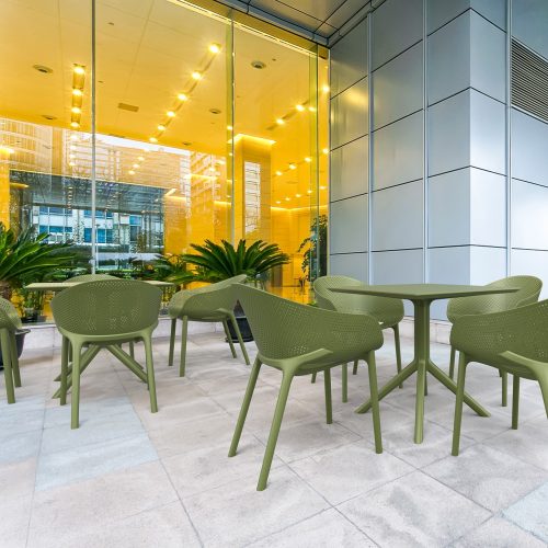 Sky Pro Armchair - Olive Green