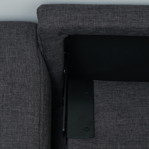 Makers Gregor Fabric 3 Seater Sofa - Charcoal