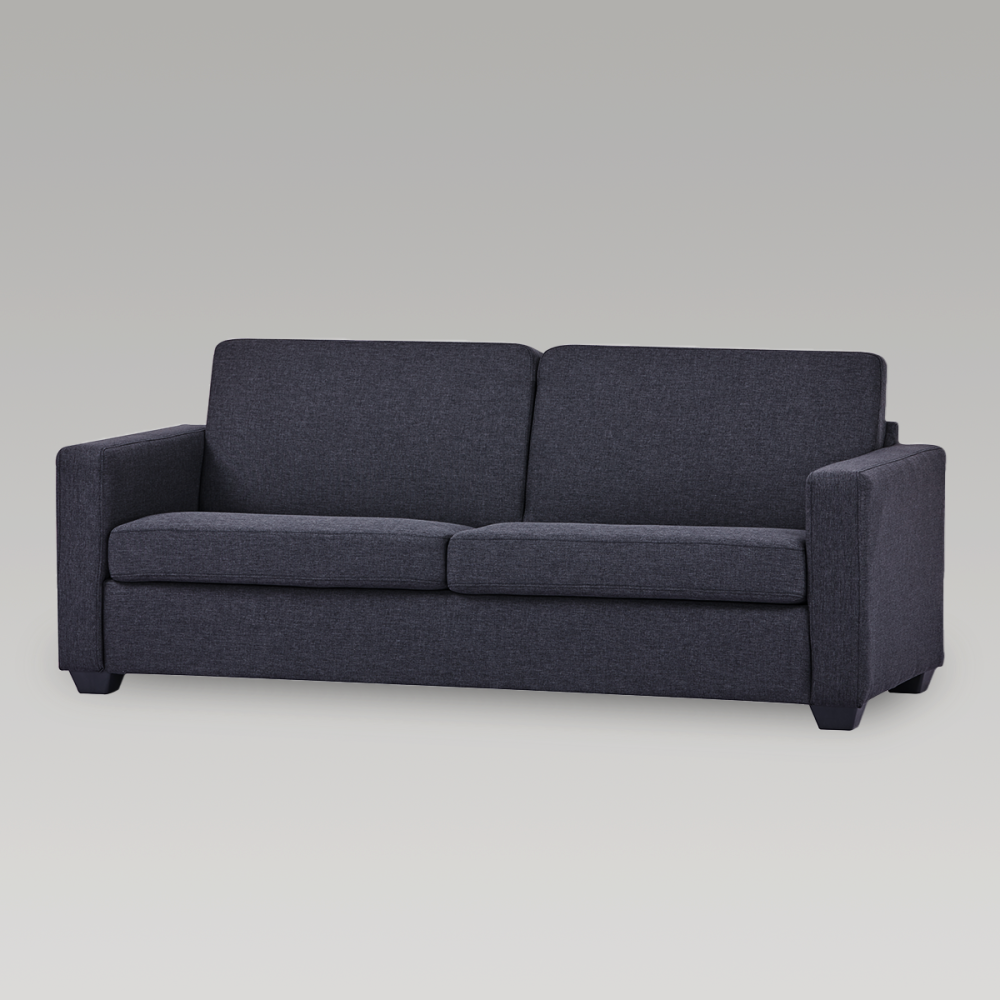 Image of Makers Gregor Fabric 3 Seater Sofa - Charcoal