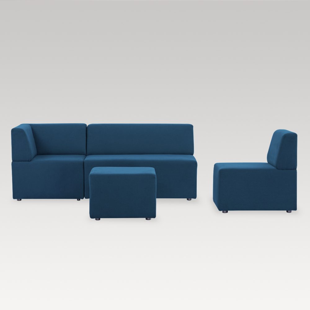 Image of Makers Mod Fabric Corner Chair