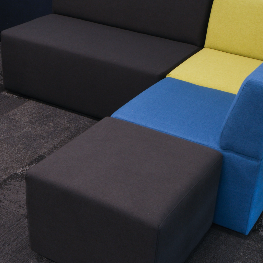 Image of Makers Mod Fabric Corner Chair