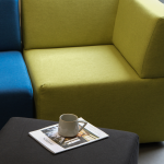 Image of Makers Mod Fabric Corner Chair