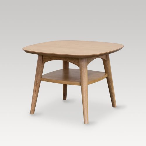 Oslo Lamp Table with Shelf
