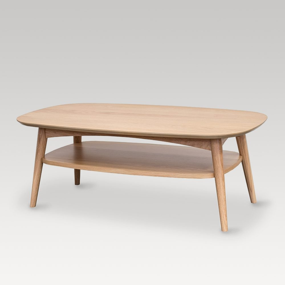 Image of Oslo Coffee Table with Shelf