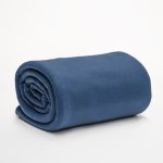Image of DreamTicket 300gsm Polar Fleece Blanket - Navy