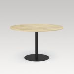 Image of Bristol Round Dining Table – Atlantic Oak
