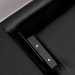 Image of Makers Gregor PU 3 Seater Sofa - Black